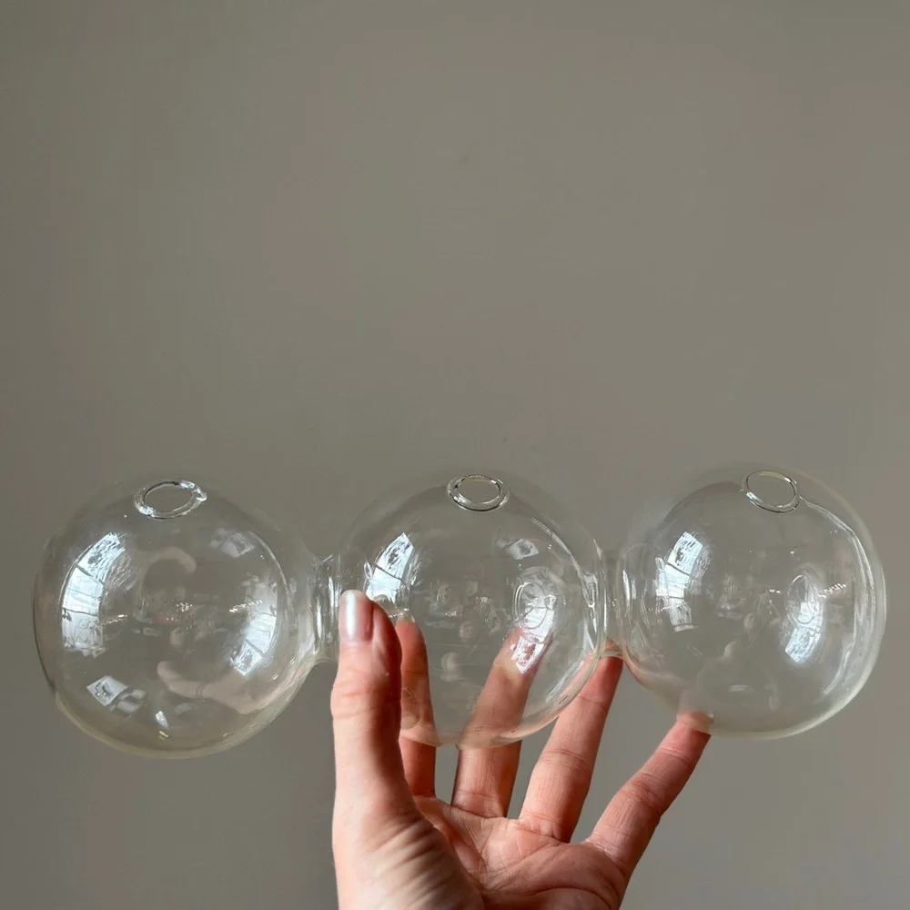 Plant Propagation Glass Bubble Vase Decor - Picture 6 of 6